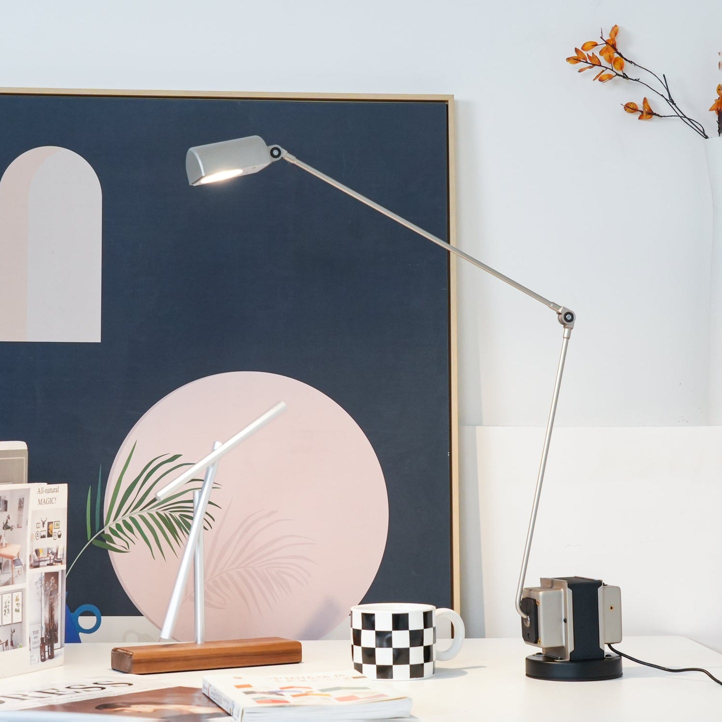 Dynamo Table Lamp | Rotating Diffuser | Dimmable LED
