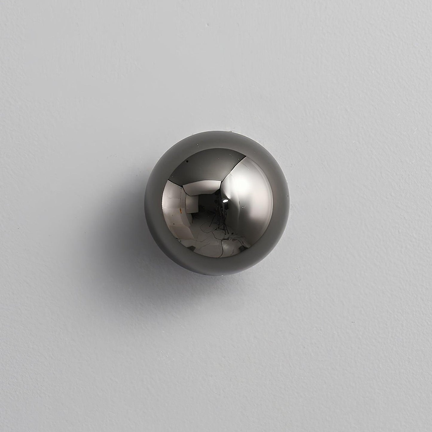 Aurum Sphere Wall Sconce | Glossy Gold Metal | Set of 2