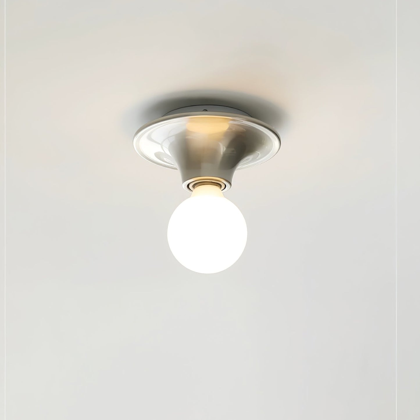 Eclipta Wall Sconce | Metal & Glass | Black, White, Gold, Yellow, Red, Nickel