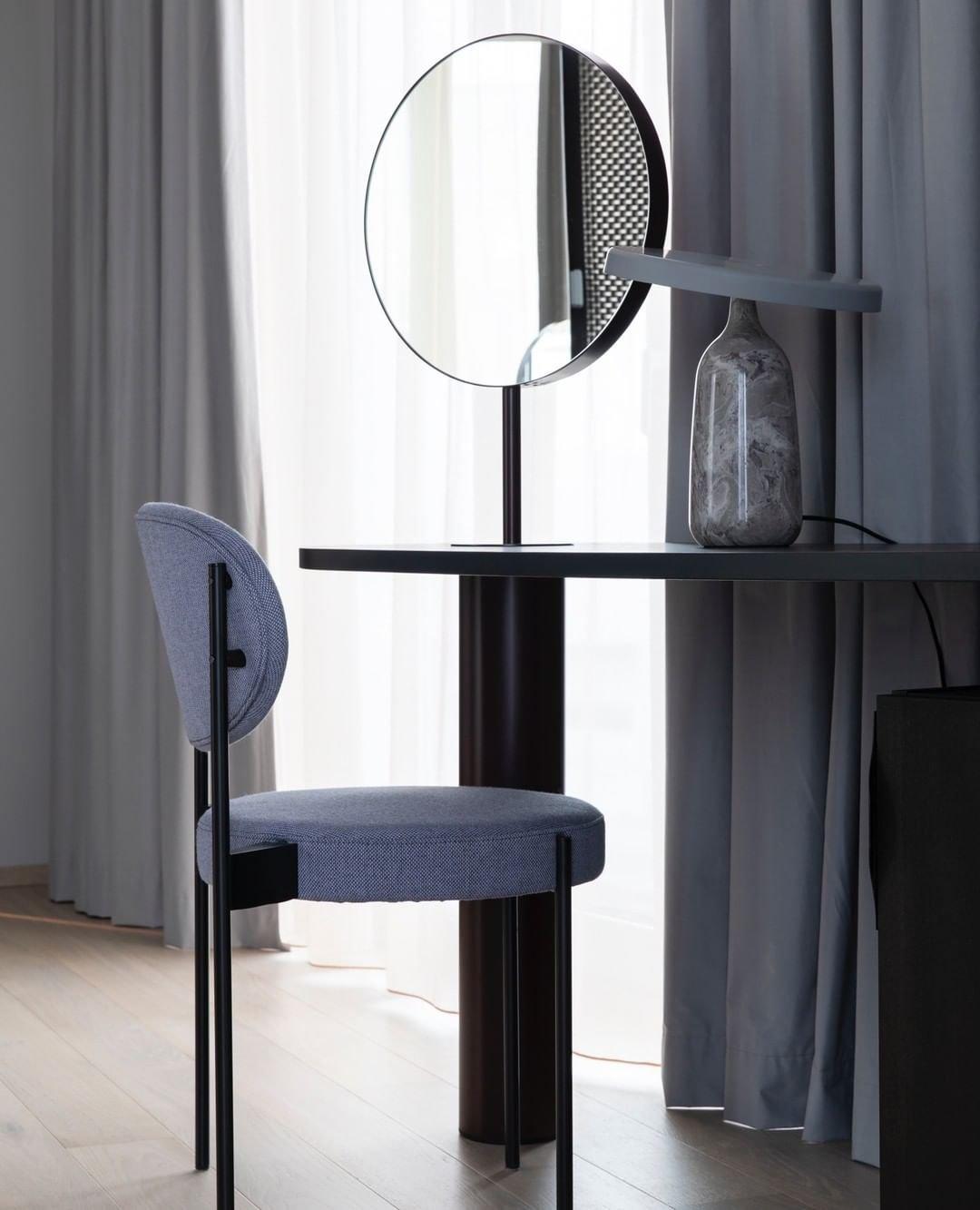 Eddy Table Lamp | Steel & Marble | Black, Grey, White