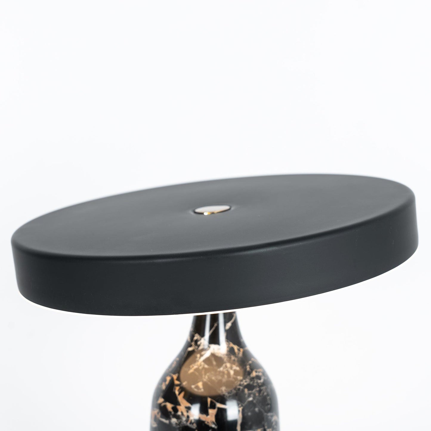 Eddy Table Lamp | Steel & Marble | Black, Grey, White