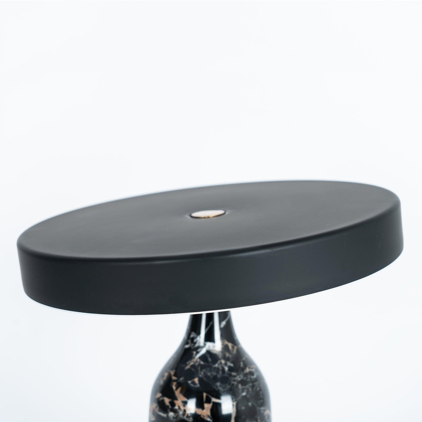 Eddy Table Lamp | Steel & Marble | Black, Grey, White
