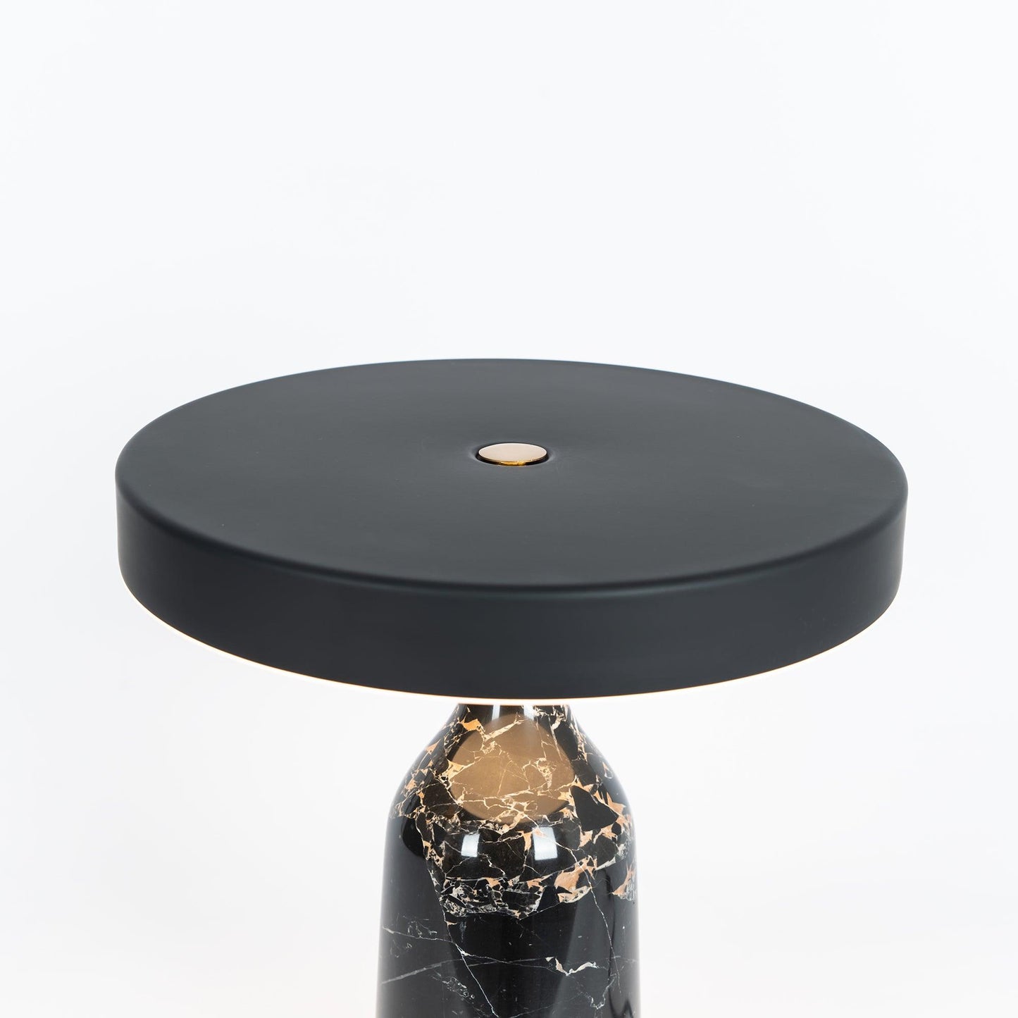 Eddy Table Lamp | Steel & Marble | Black, Grey, White