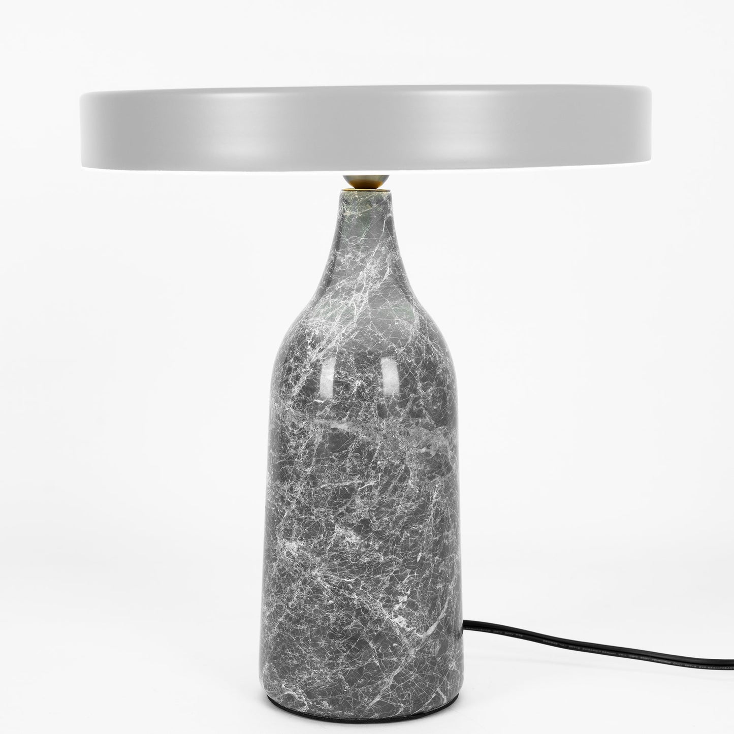Eddy Table Lamp | Steel & Marble | Black, Grey, White