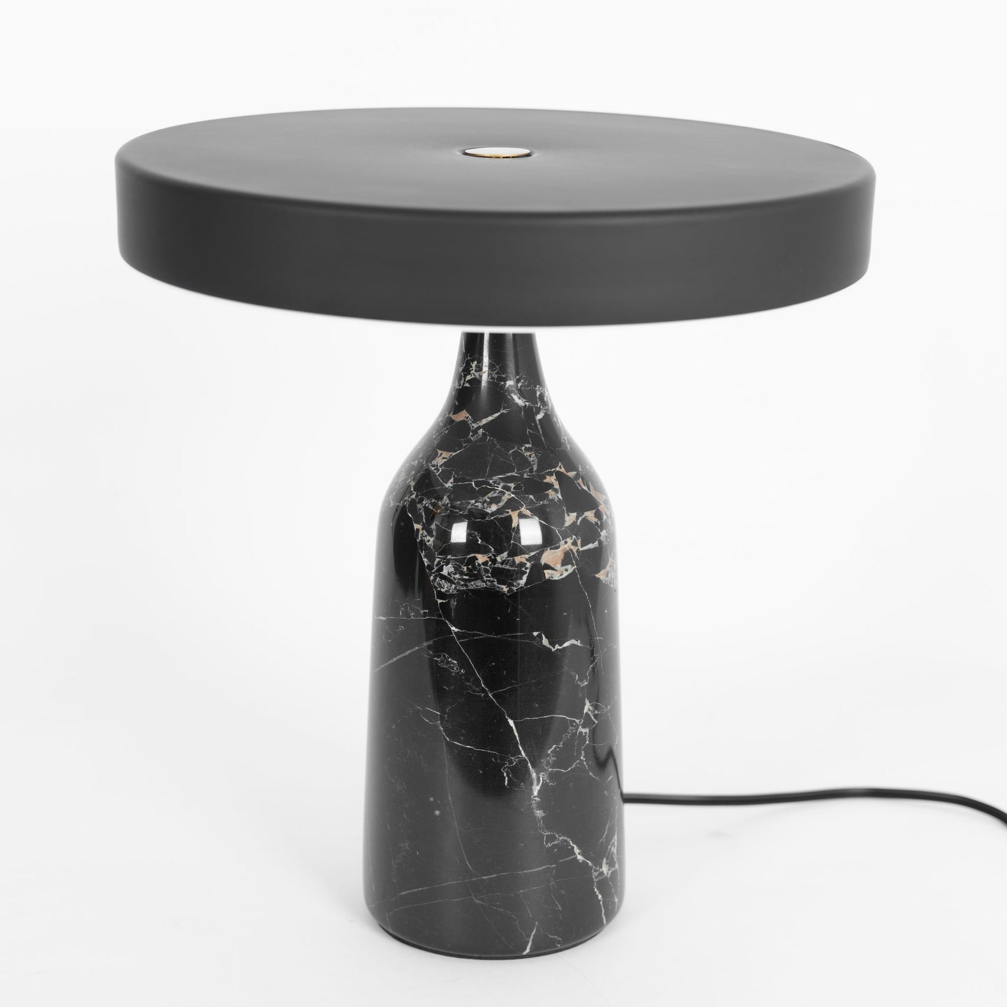 Eddy Table Lamp | Steel & Marble | Black, Grey, White