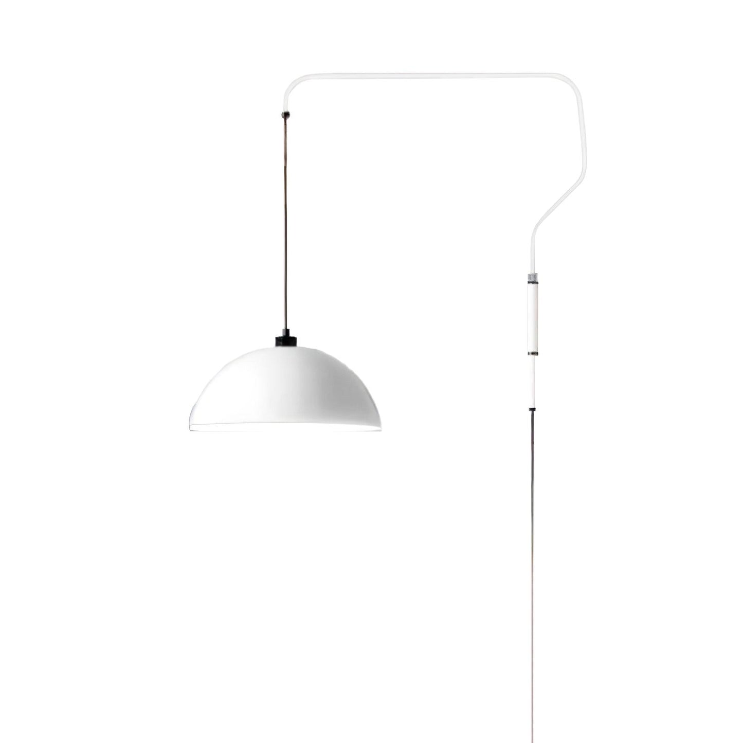 Wall Lamp | Adjustable Metal Shade | Red, White, Black
