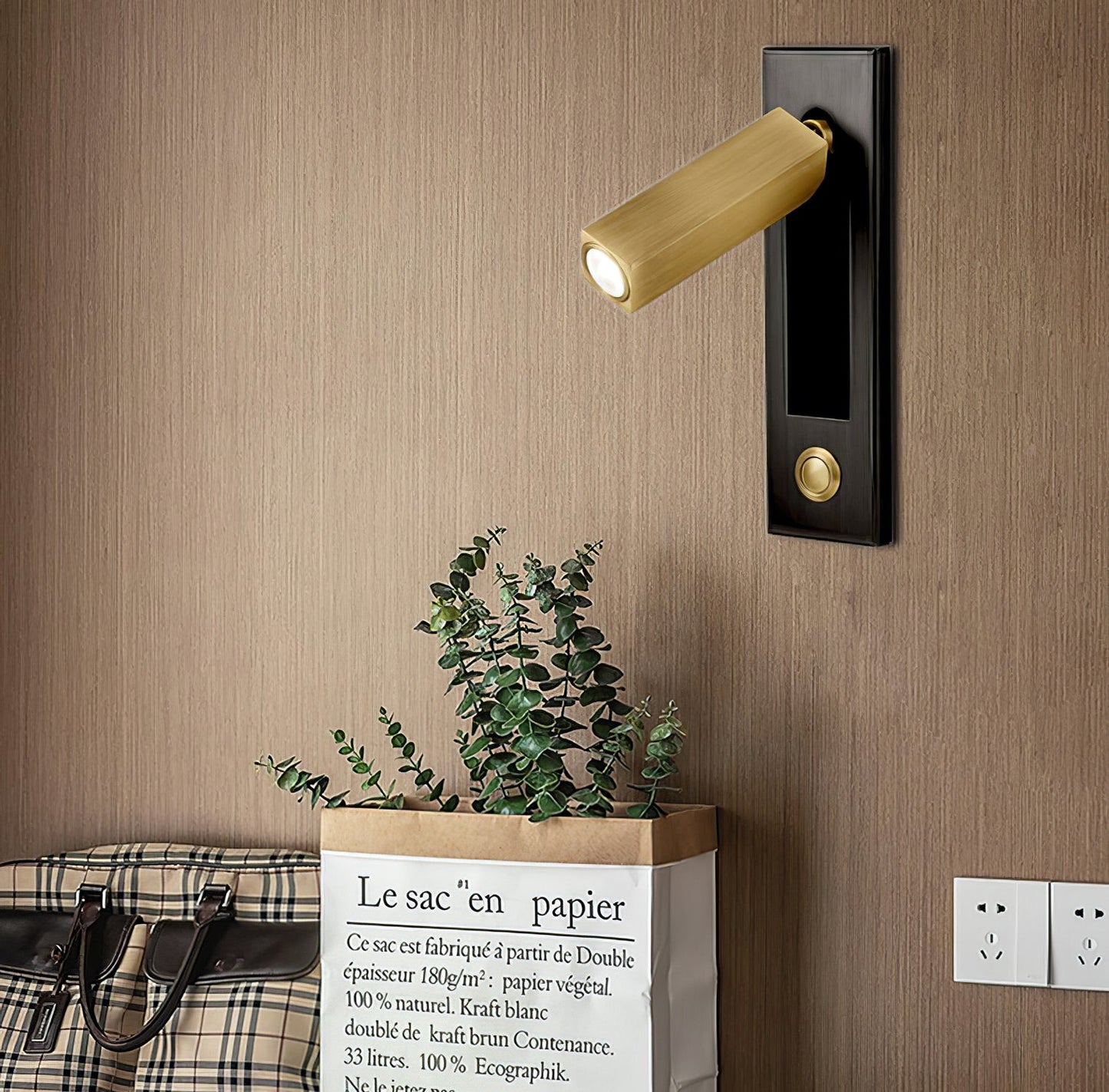 LED Bedside Sconce | Adjustable Aluminum Light | Warm, Neutral, Cool Options