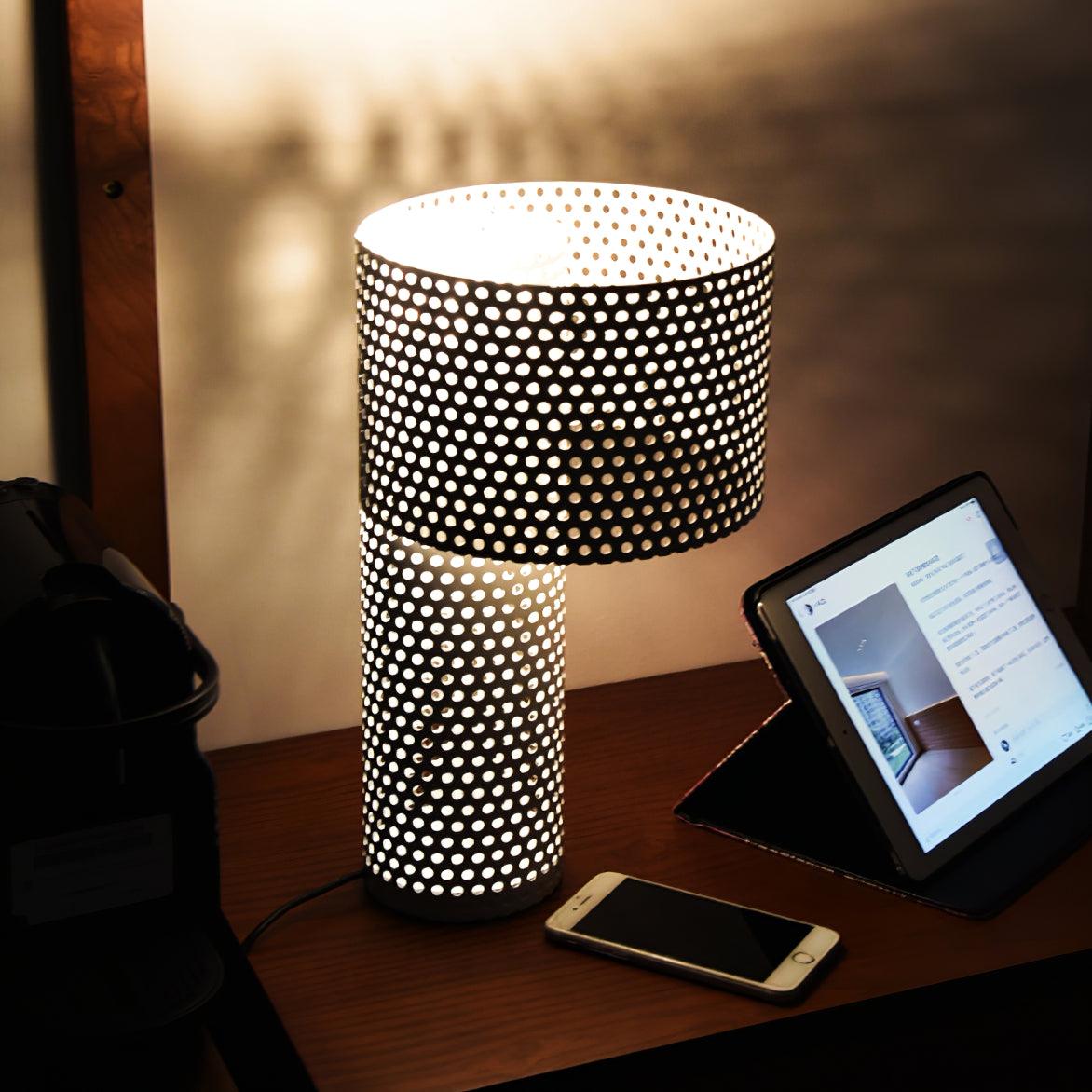 Embrey Table Lamp | Metal | White