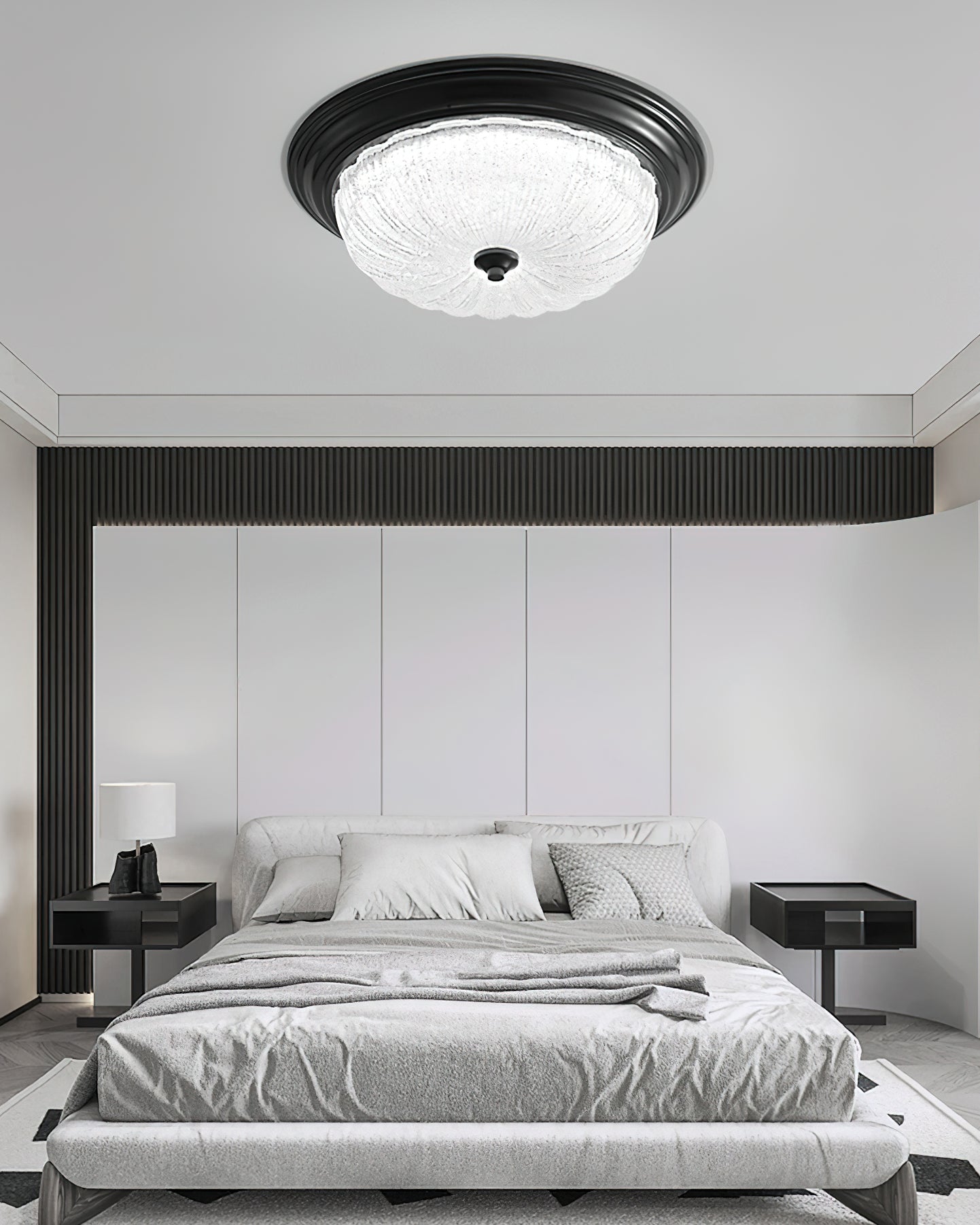Emily Ceiling Light | Brass & Glass | Vintage Design