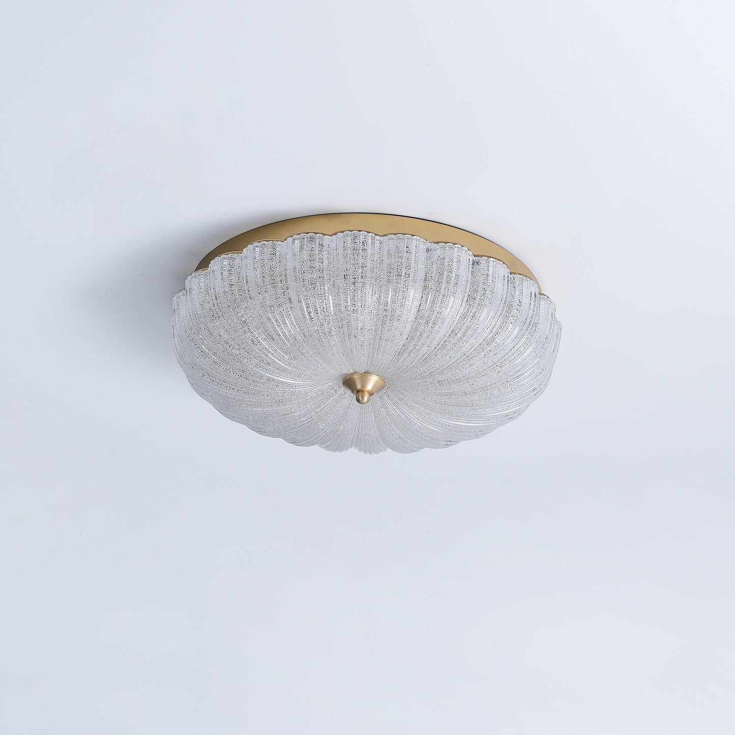 Enchanting Ceiling Light | Glass & Brass | Gold