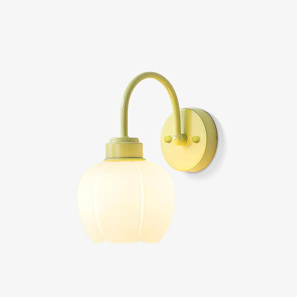 Enchanting Wall Light | Flower Design | Green/White