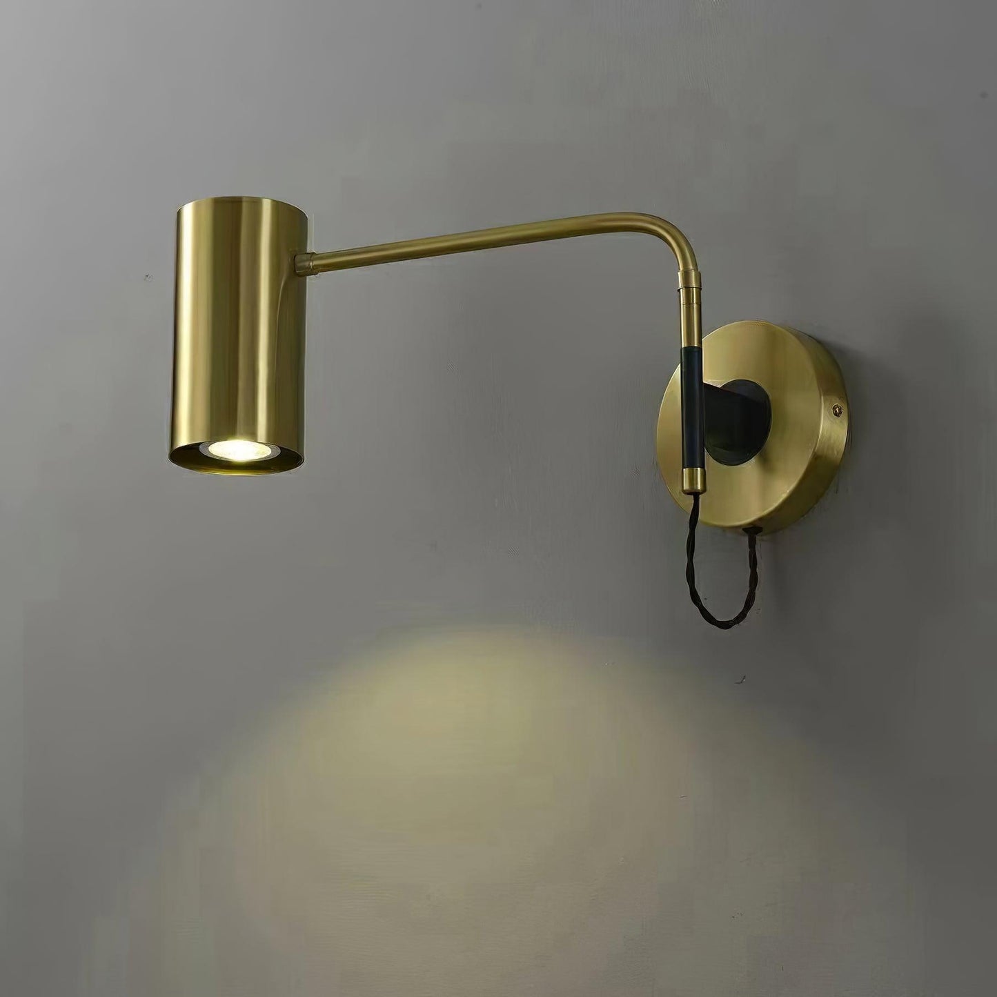 Envoy Swing Sconce | Brass | Wall Mount