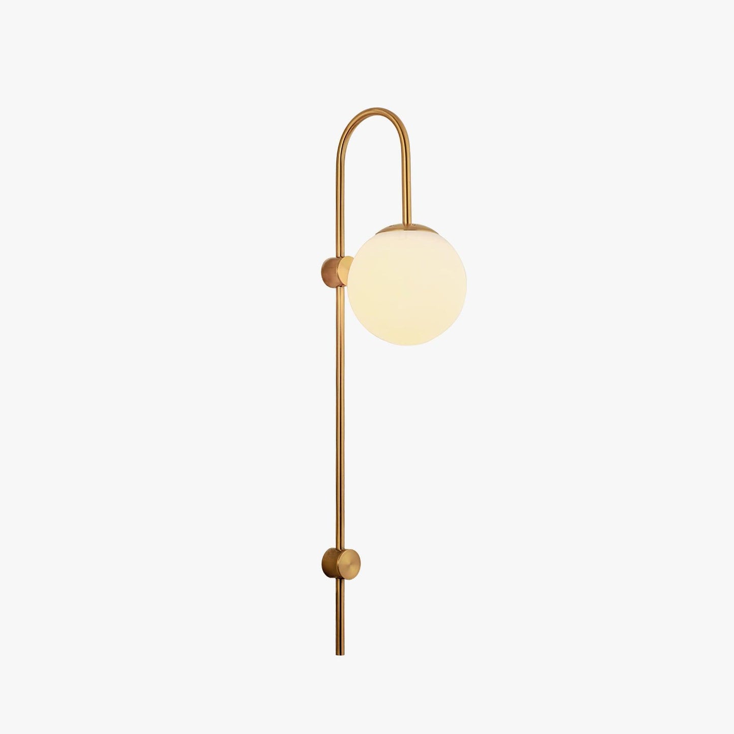 Erikson Sconce | Iron, Glass, Metal | Gold, Black