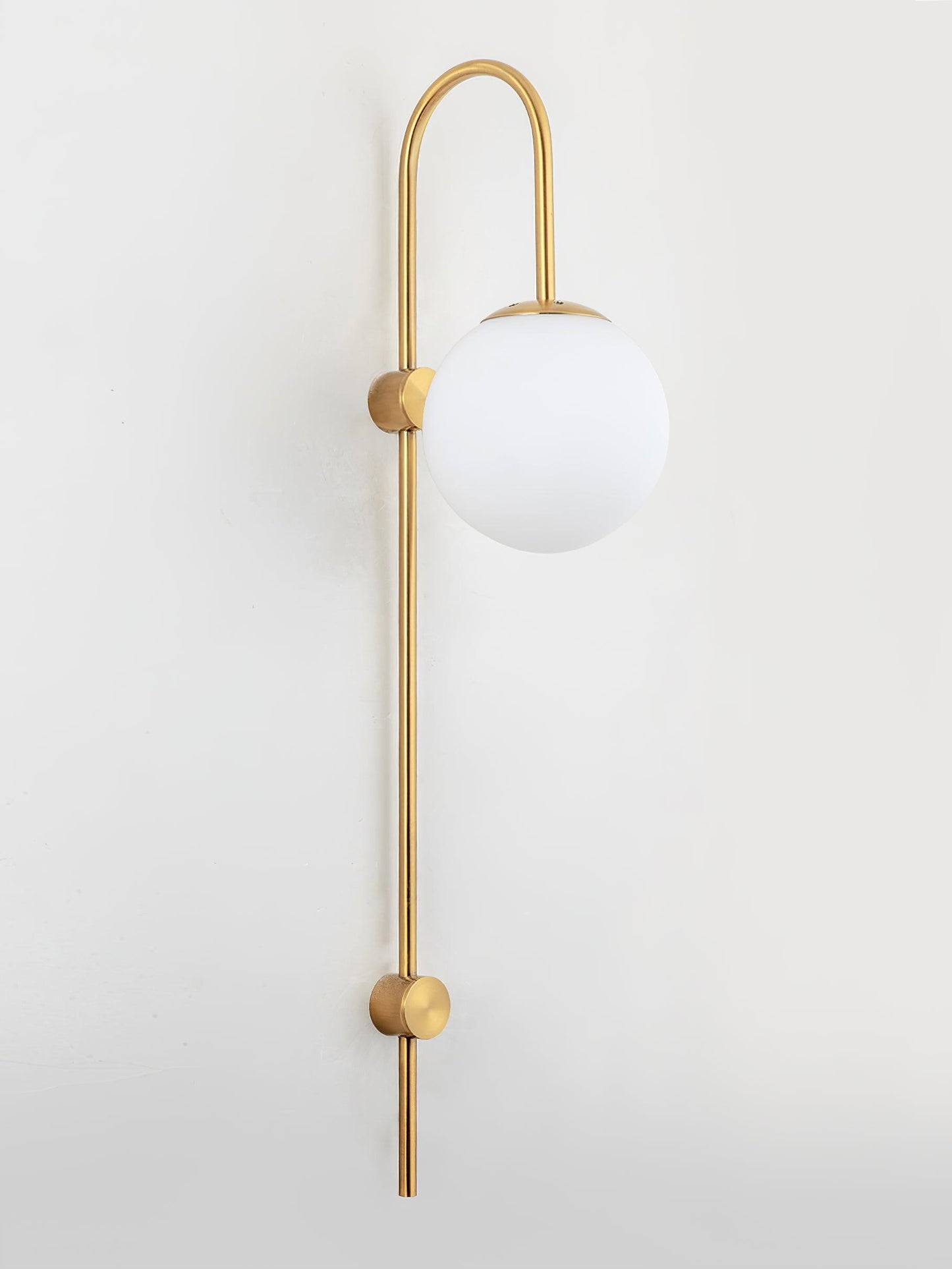 Erikson Sconce | Iron, Glass, Metal | Gold, Black