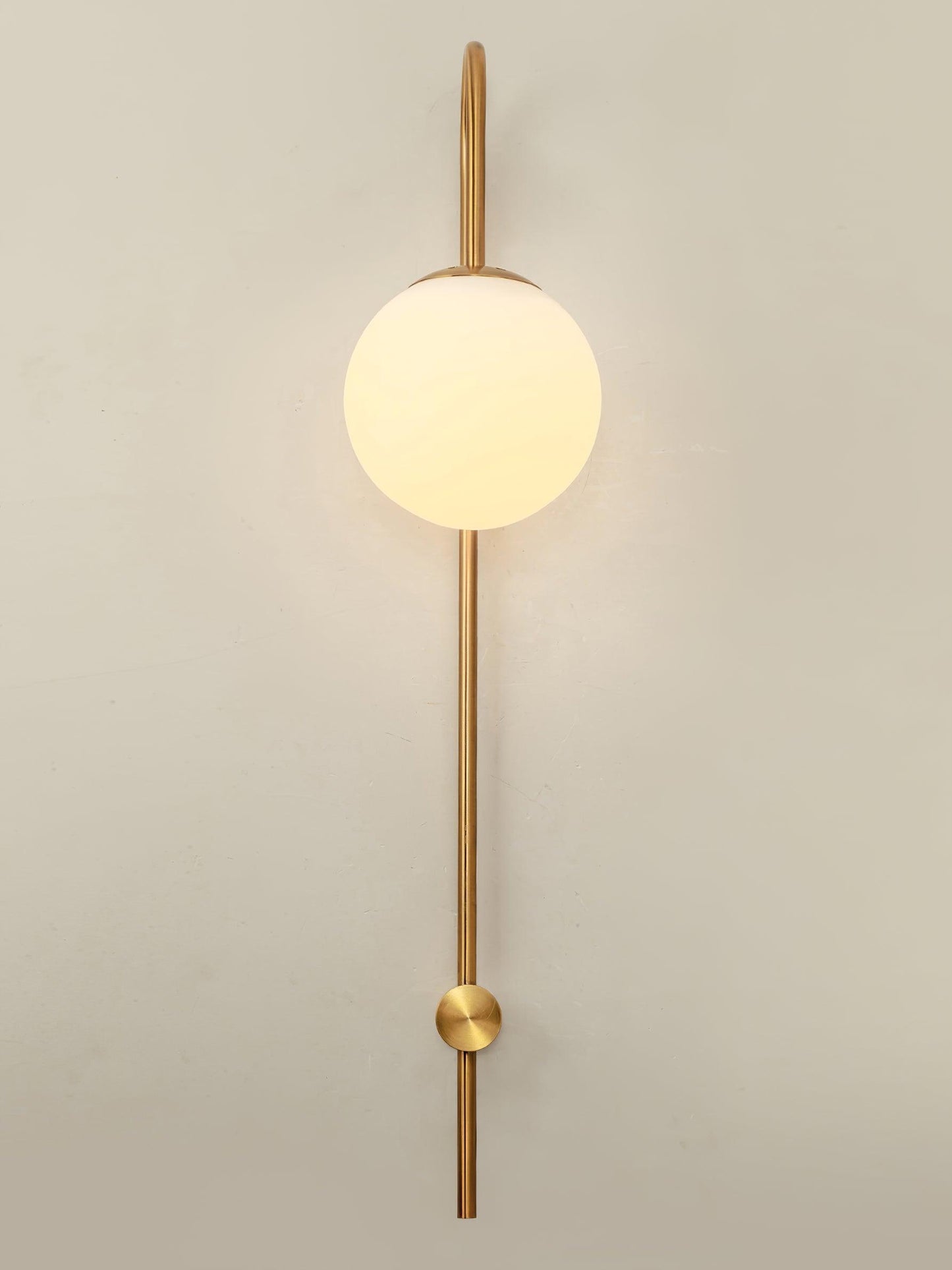 Erikson Sconce | Iron, Glass, Metal | Gold, Black