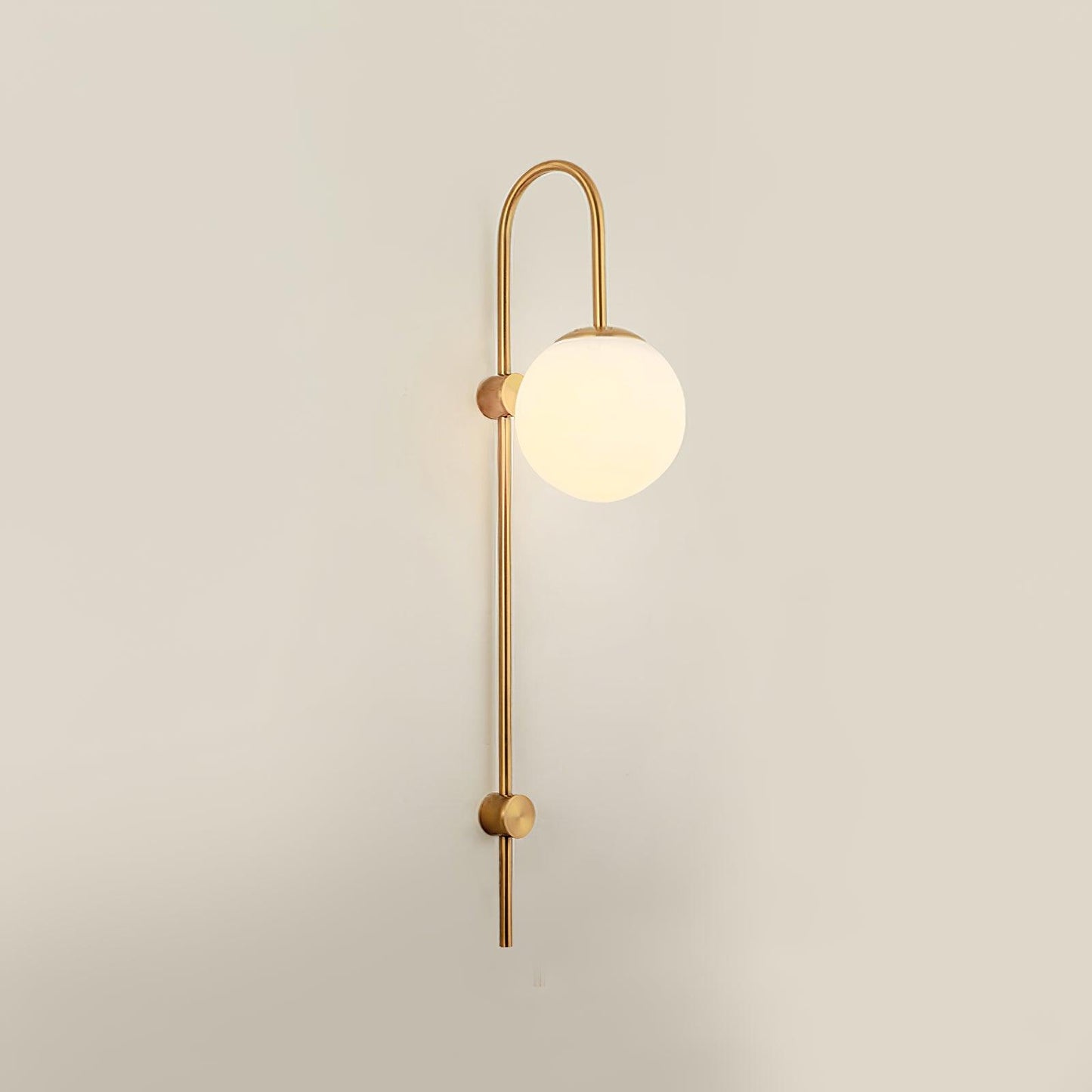 Erikson Sconce | Iron, Glass, Metal | Gold, Black