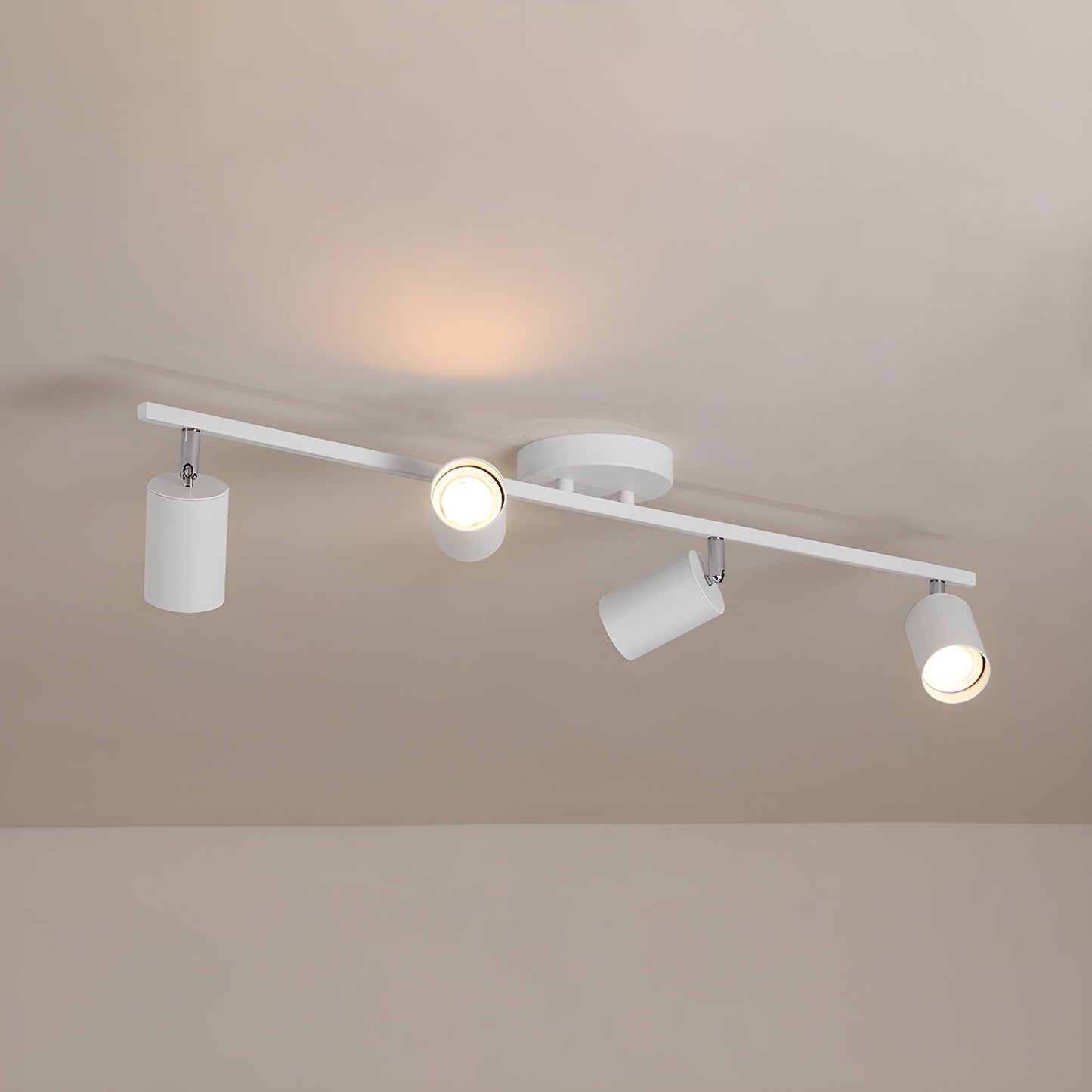 Evanna Ceiling Light | Adjustable Spotlight | Black, White, Gold