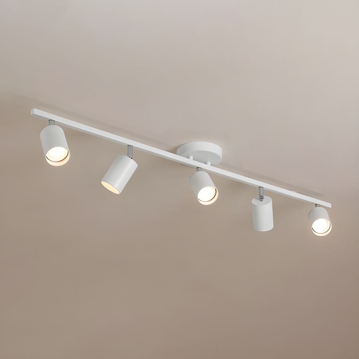 Evanna Ceiling Light | Adjustable Spotlight | Black, White, Gold