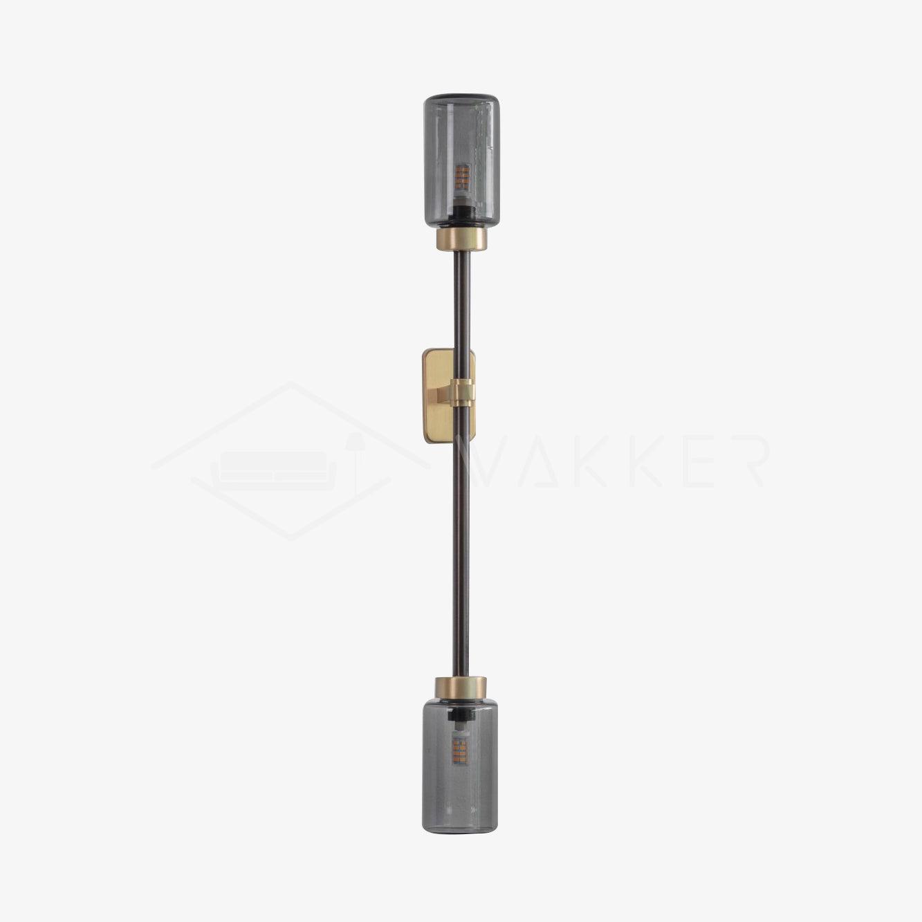 Farol Wall Light | Brass & Glass | Single/Double