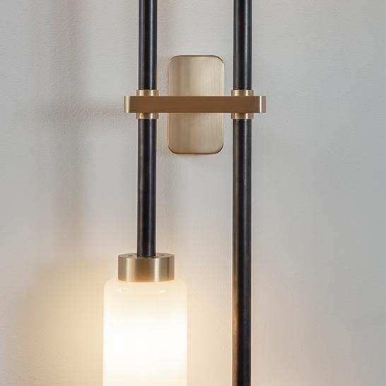 Farol Wall Light | Brass & Glass | Single/Double
