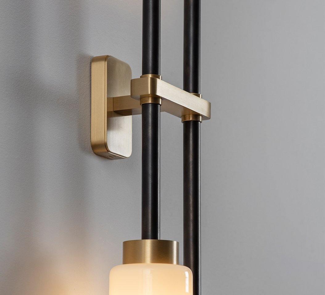 Farol Wall Light | Brass & Glass | Single/Double