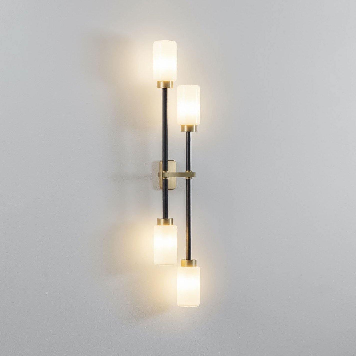 Farol Wall Light | Brass & Glass | Single/Double