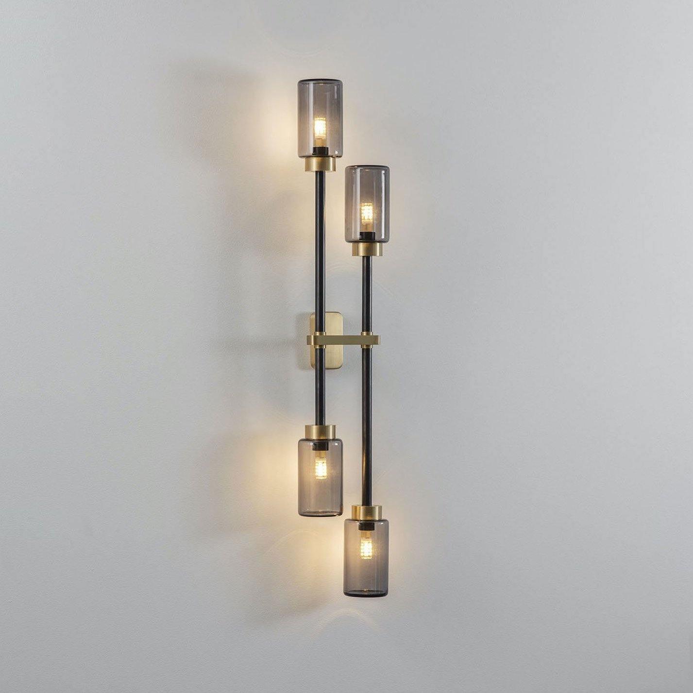 Farol Wall Light | Brass & Glass | Single/Double