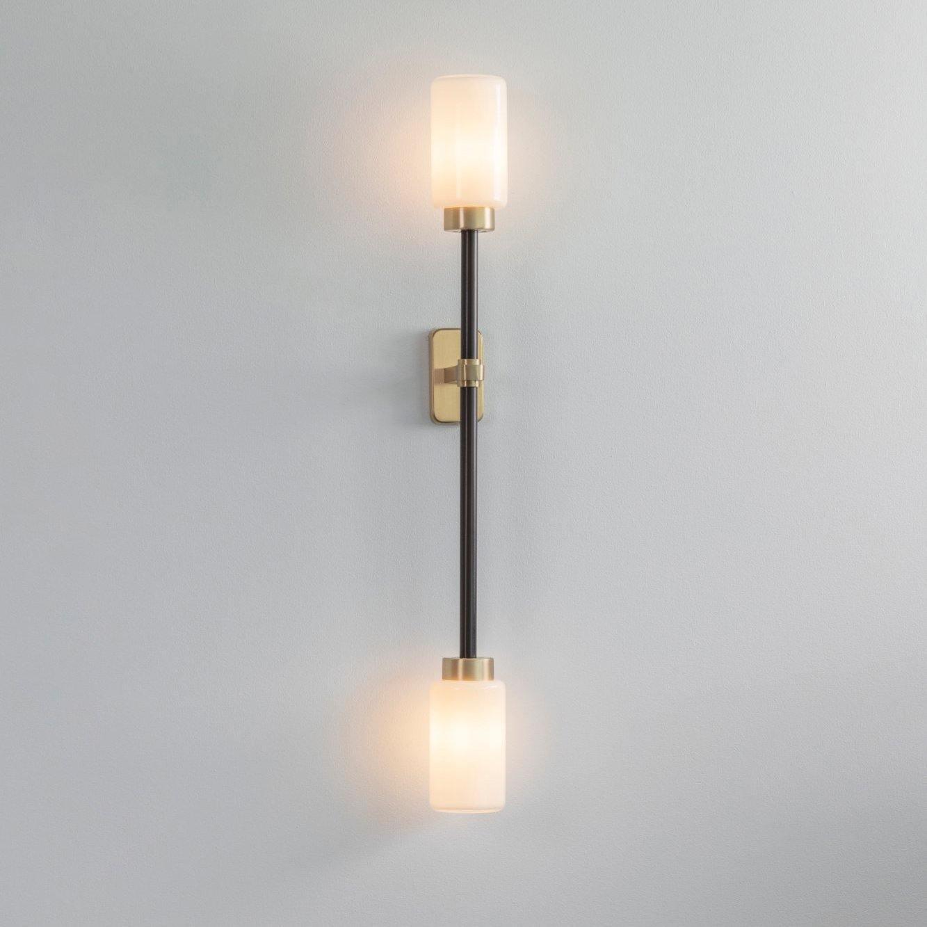 Farol Wall Light | Brass & Glass | Single/Double