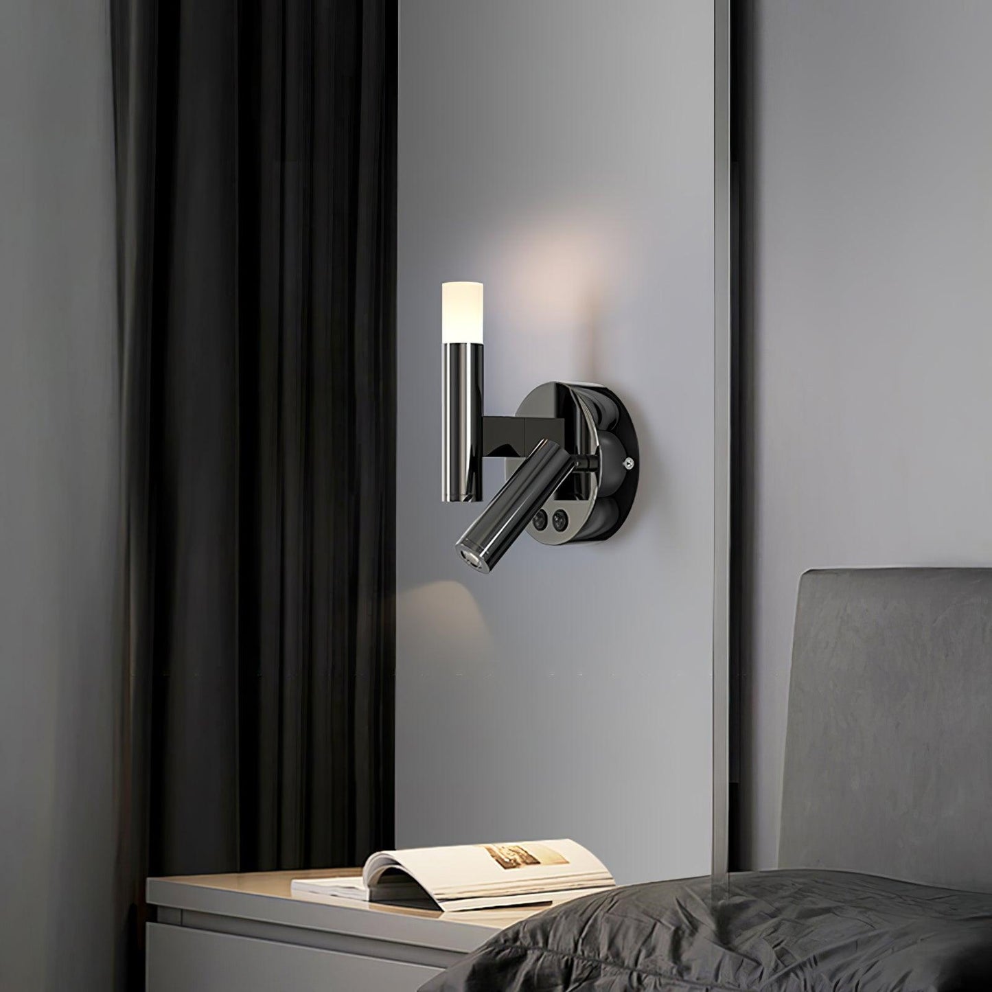 Fedde Wall Lamp | Adjustable LED | Black or White