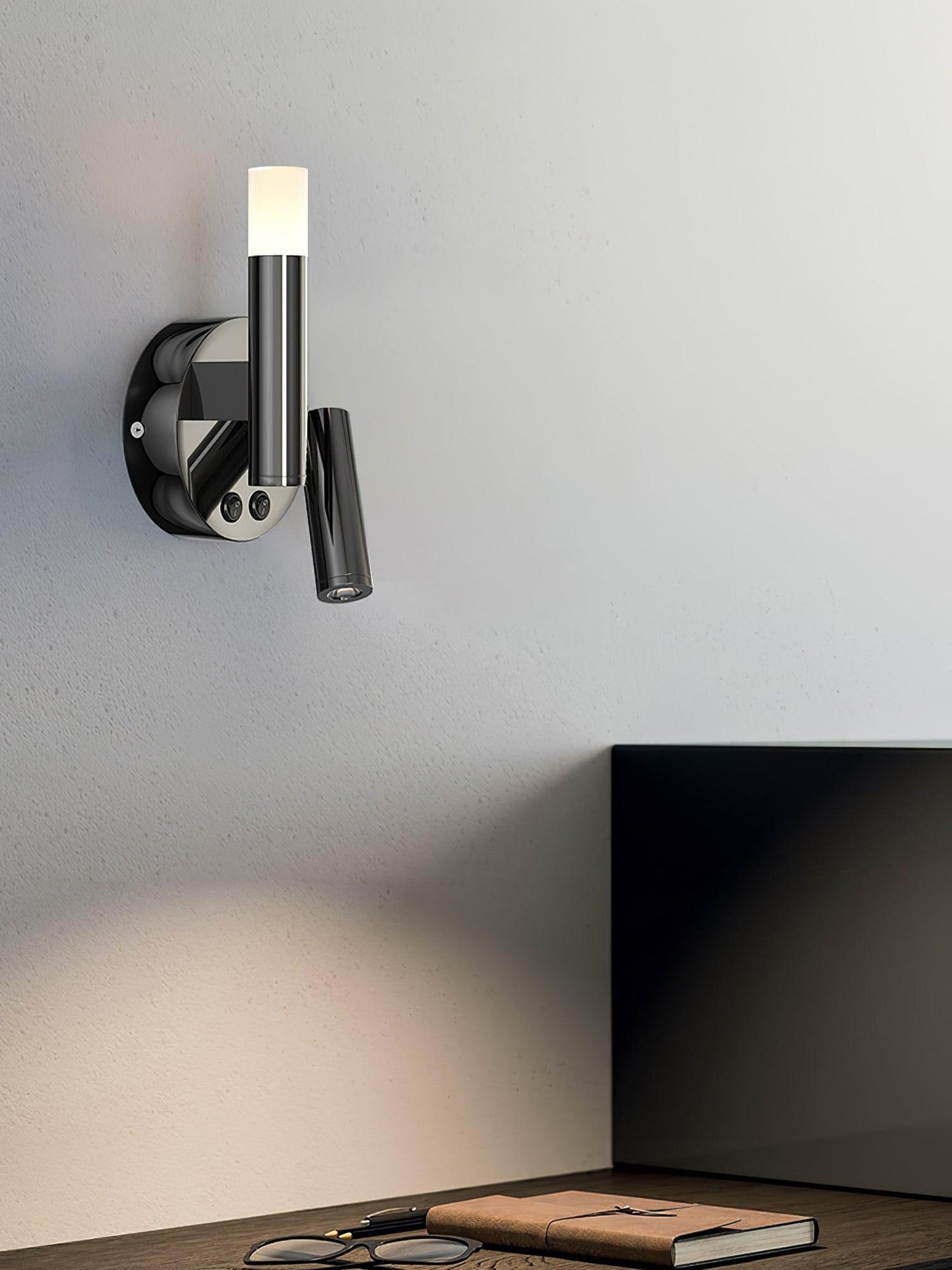 Fedde Wall Lamp | Adjustable LED | Black or White