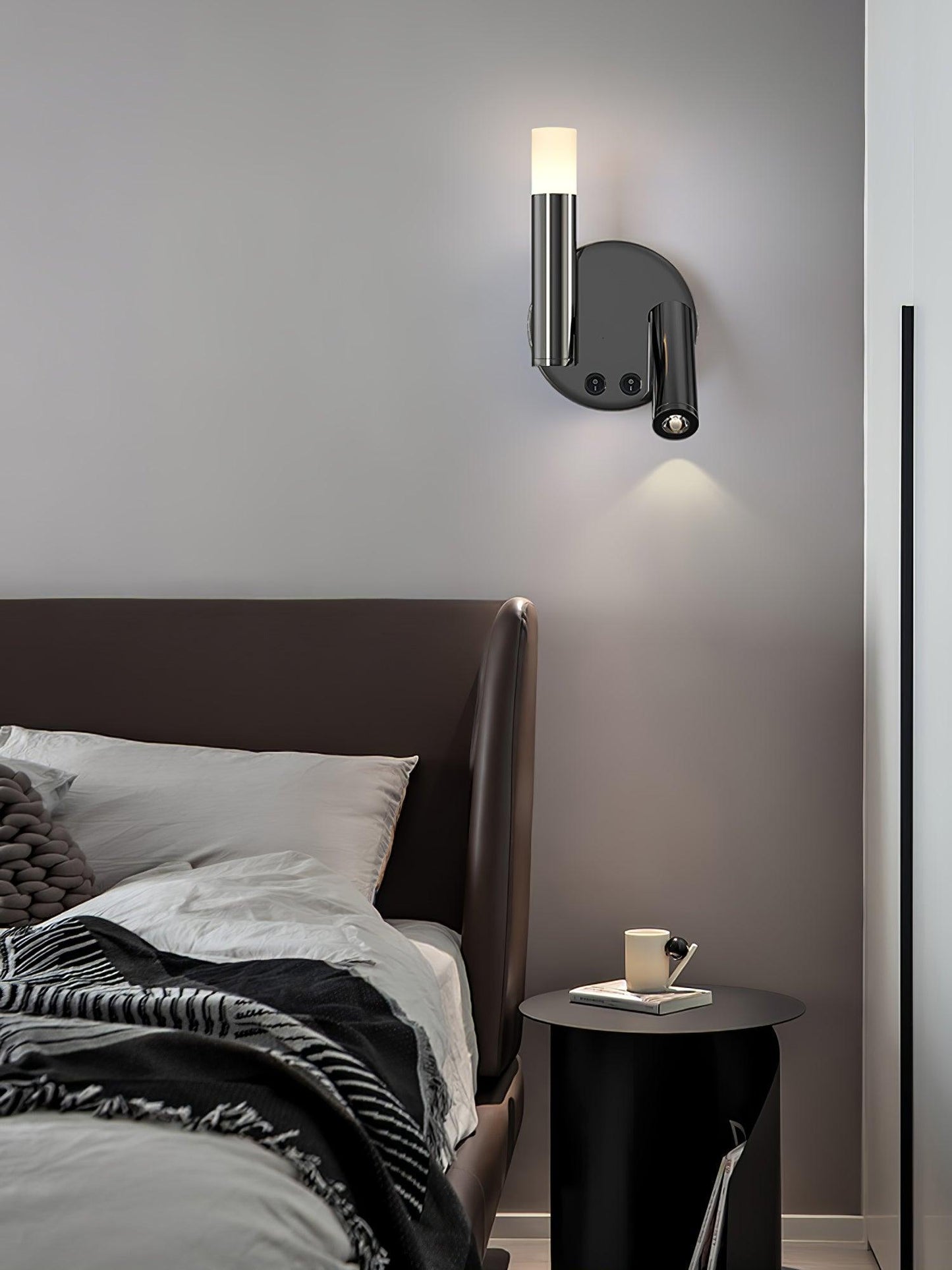 Fedde Wall Lamp | Adjustable LED | Black or White