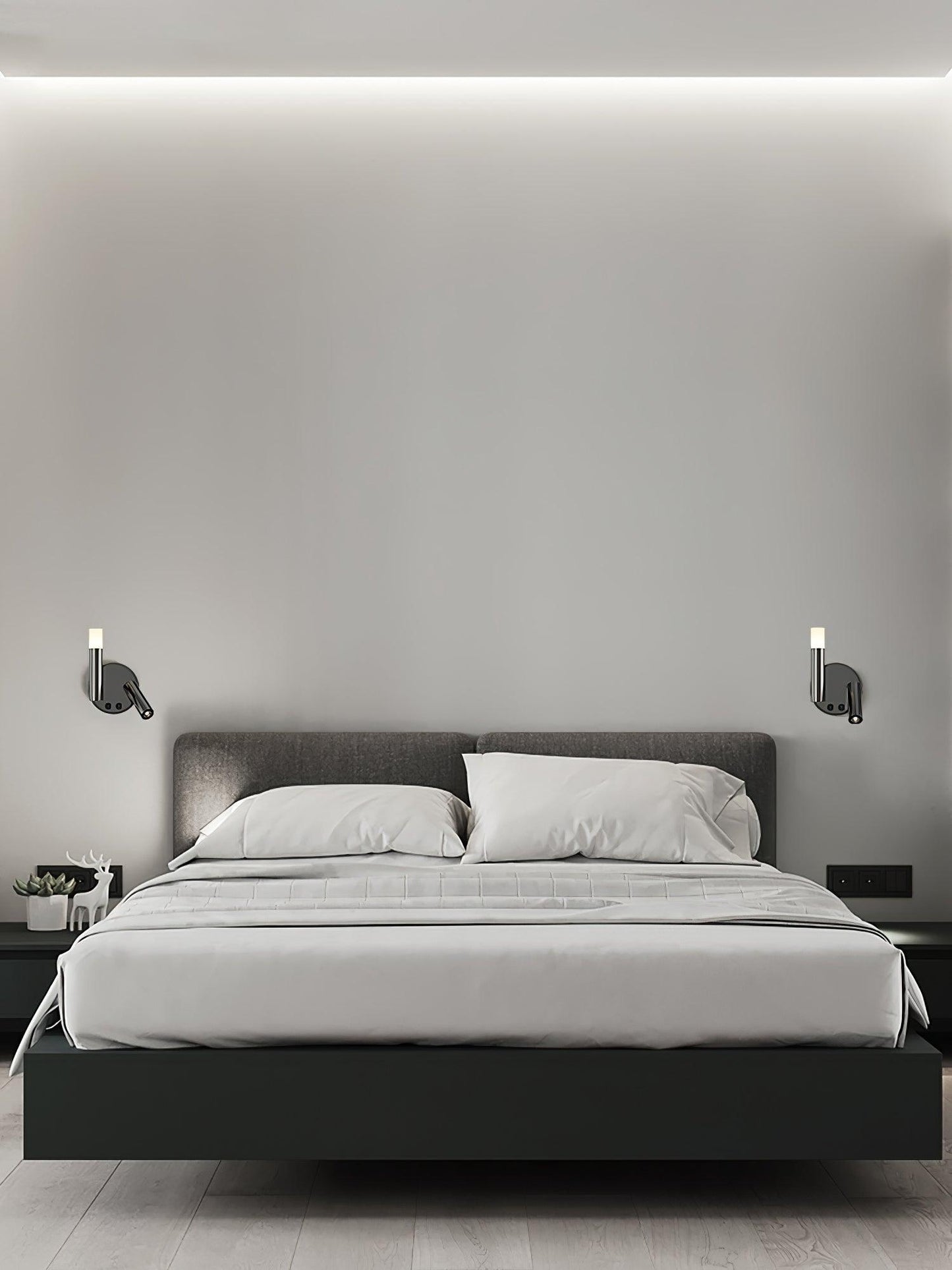 Fedde Wall Lamp | Adjustable LED | Black or White