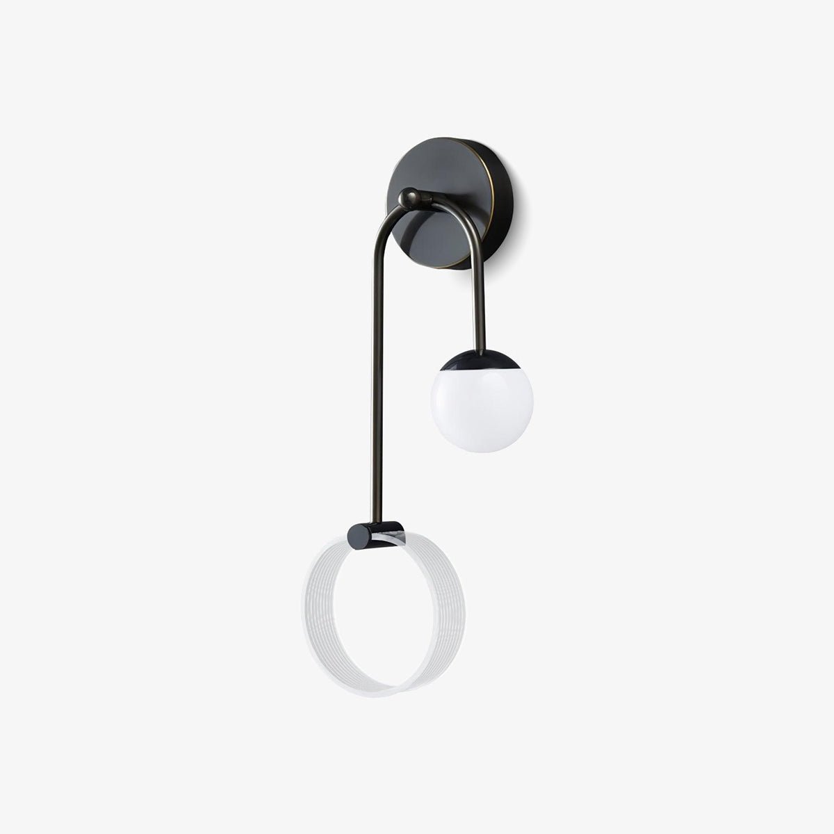 Ferra LED Wall Light | Brass, Acrylic, Aluminum | Set of 2