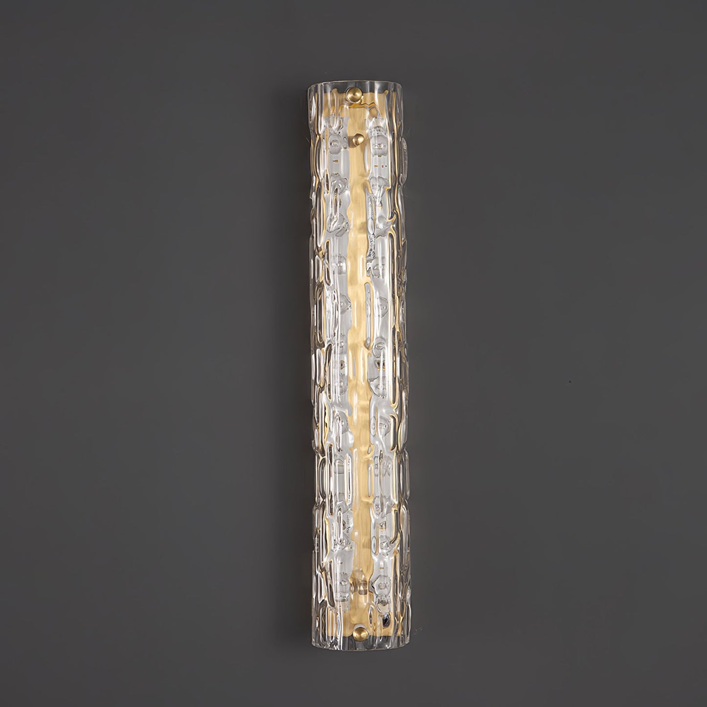 Fine Art Sconce | Glass Shade | Gold