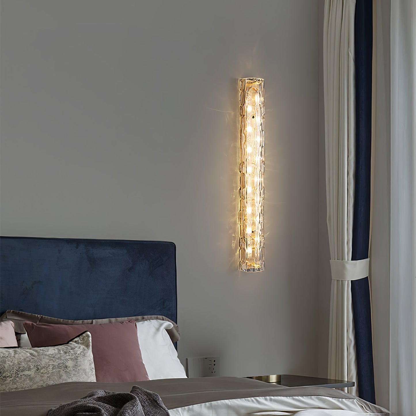 Fine Art Sconce | Glass Shade | Gold