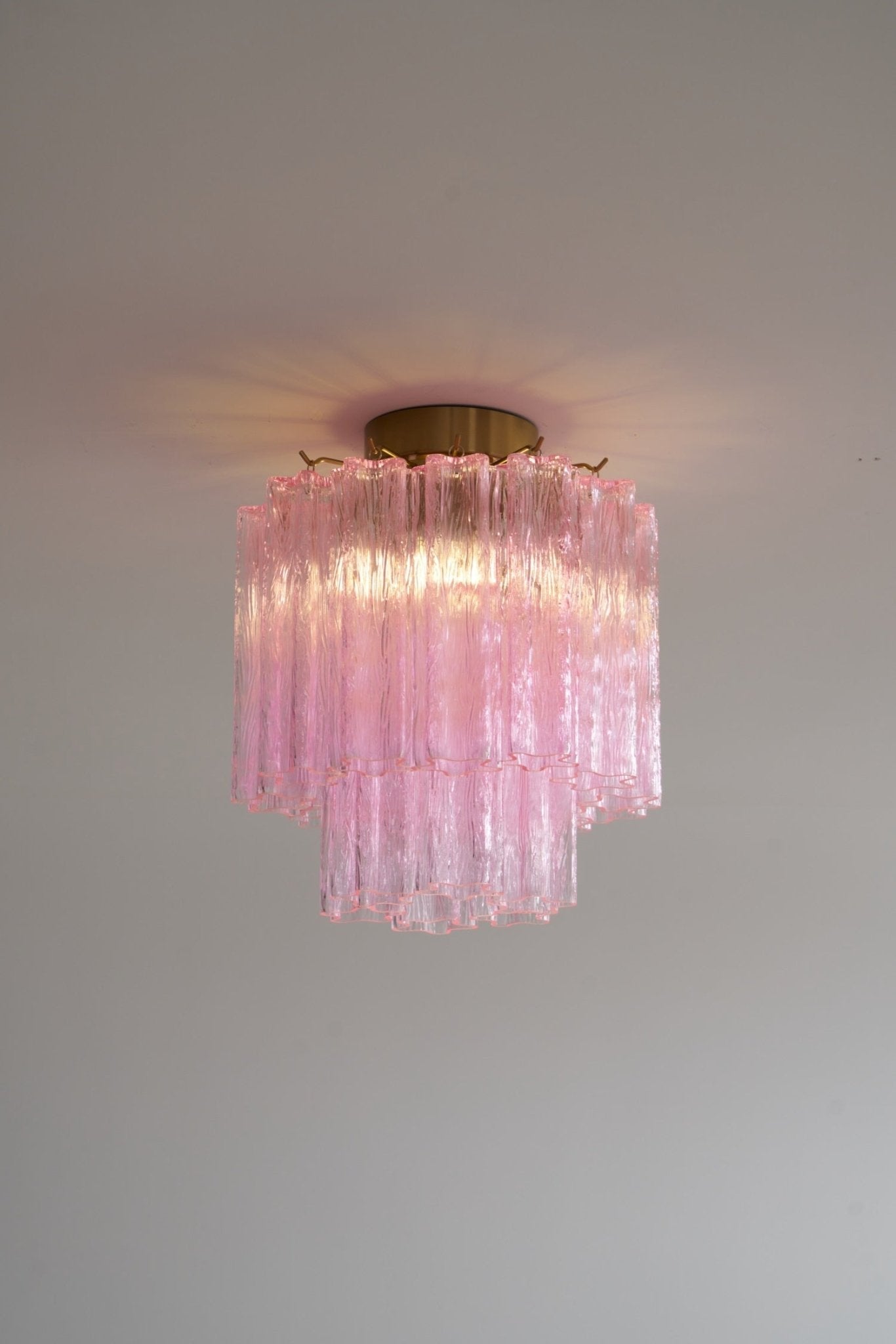 Fiora Ceiling Lamp | Murano Glass | Pink