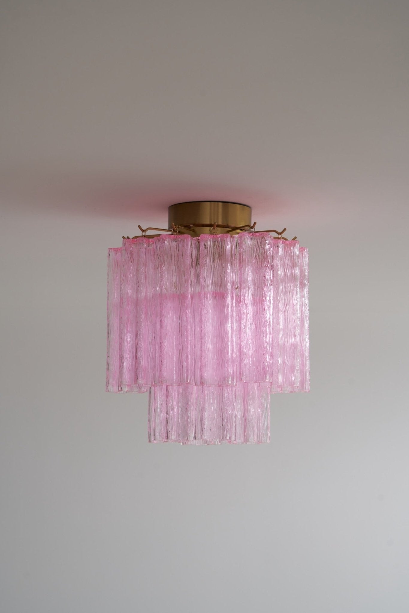 Fiora Ceiling Lamp | Murano Glass | Pink
