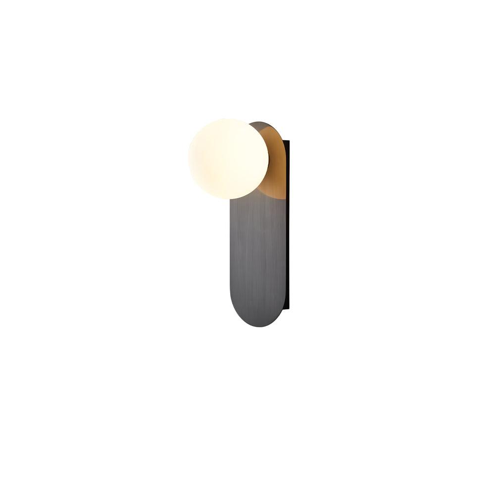 Globe Wall Sconce | Brass & Glass | Set of 2