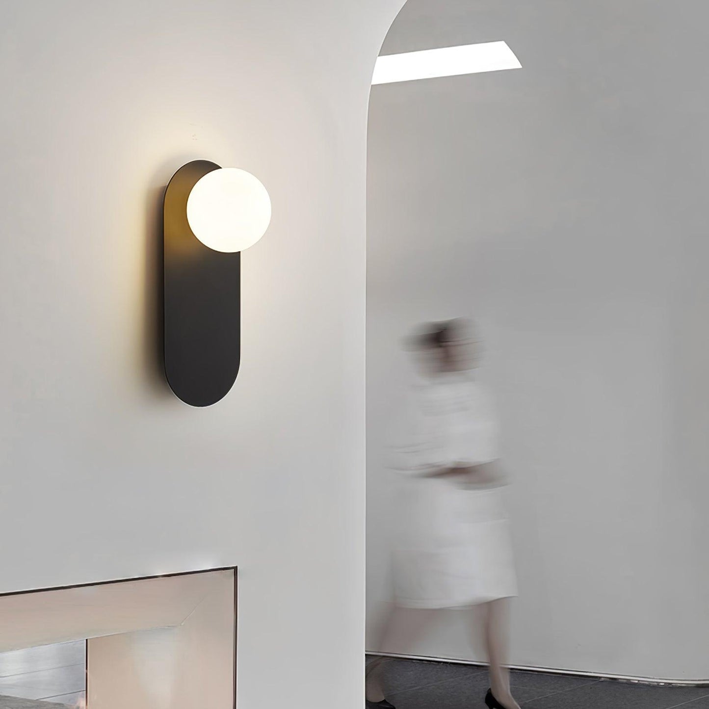 Globe Wall Sconce | Brass & Glass | Set of 2