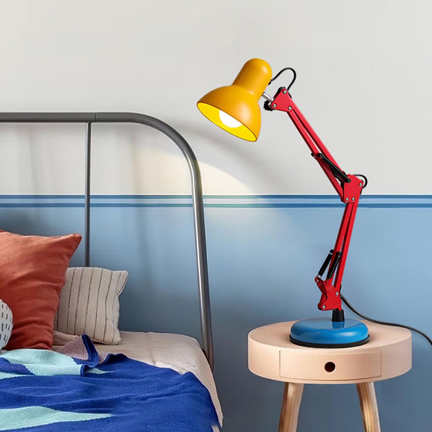 Flexi Bright Table Lamp | Metal | Blue, Red, Yellow