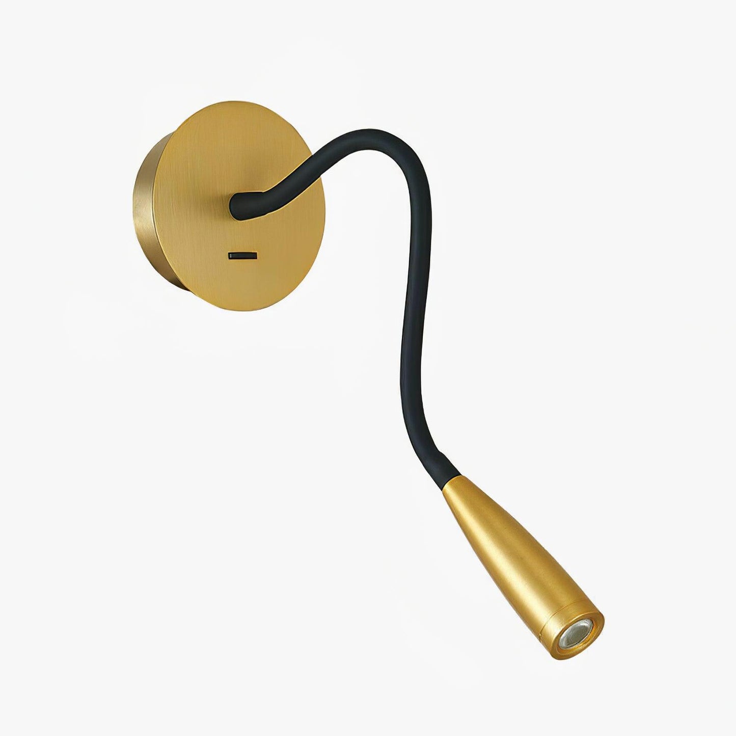 Flexi Hose Wall Light Sconce | Metal & Aluminum | Gold & Brushed Bronze | Set of 2