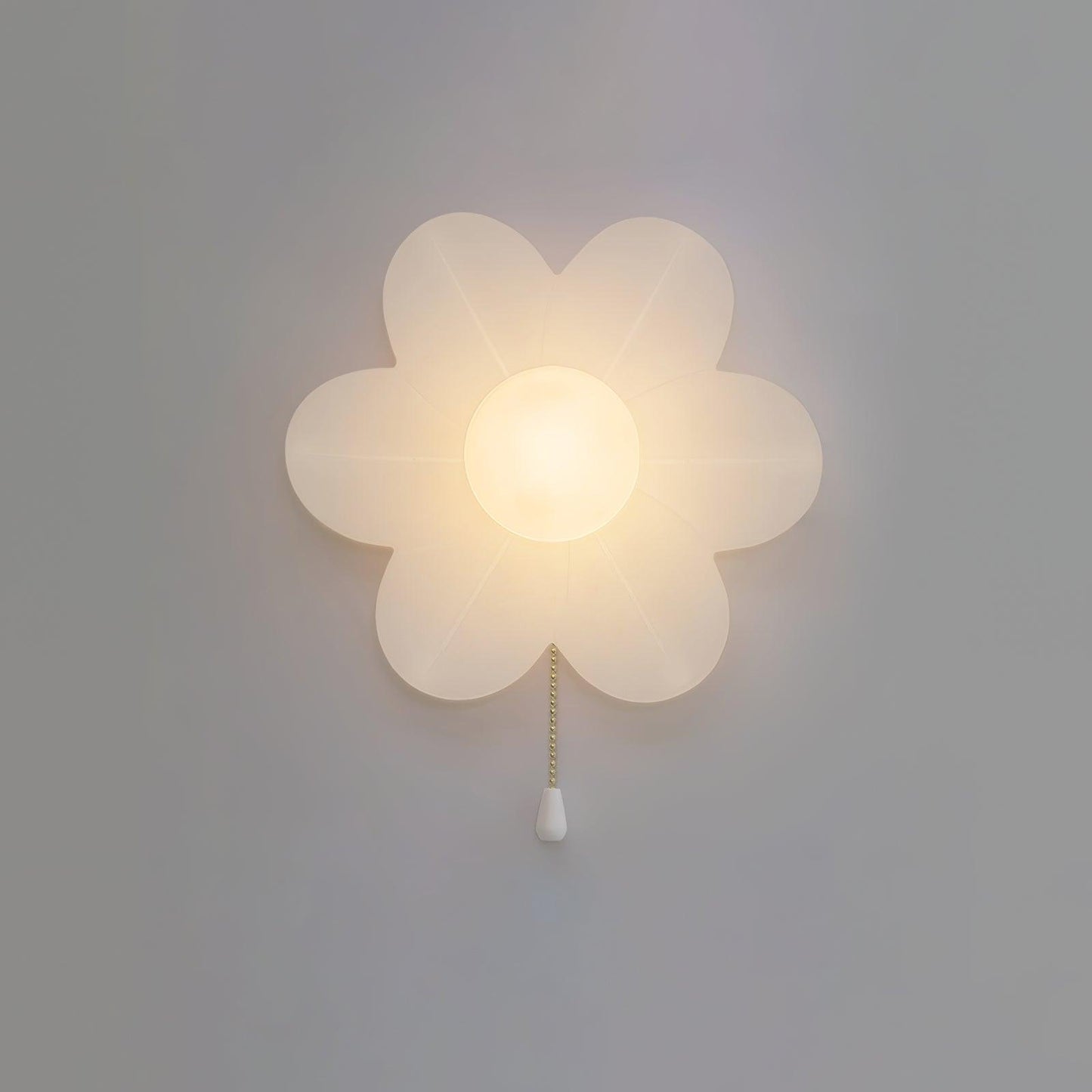 Flowers Wall Lamp | Resin & PC | White
