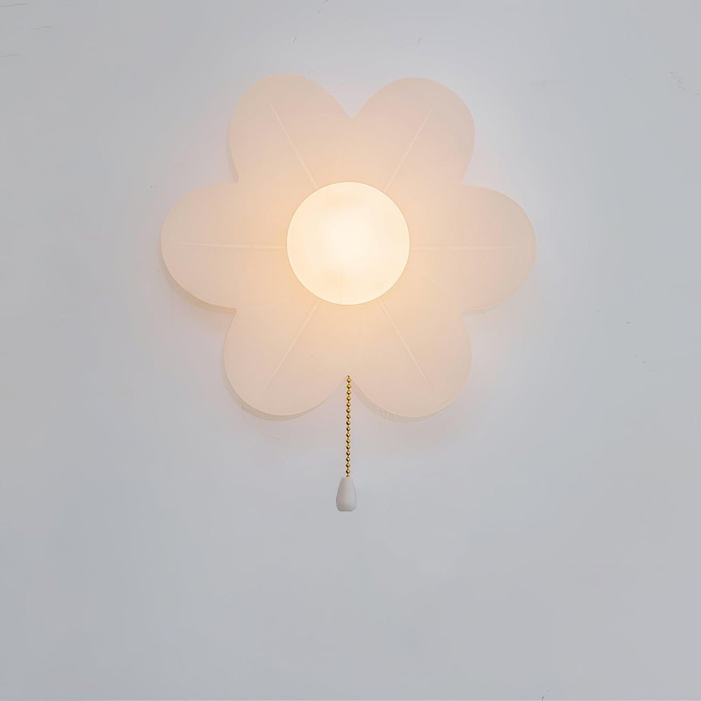 Flowers Wall Lamp | Resin & PC | White