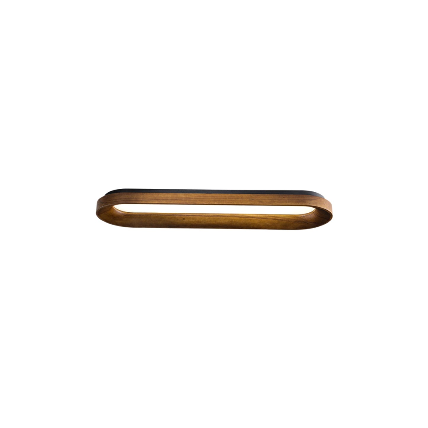 Flowing Cloud Ceiling Lamp | Wood, Metal, Acrylic | White Shade