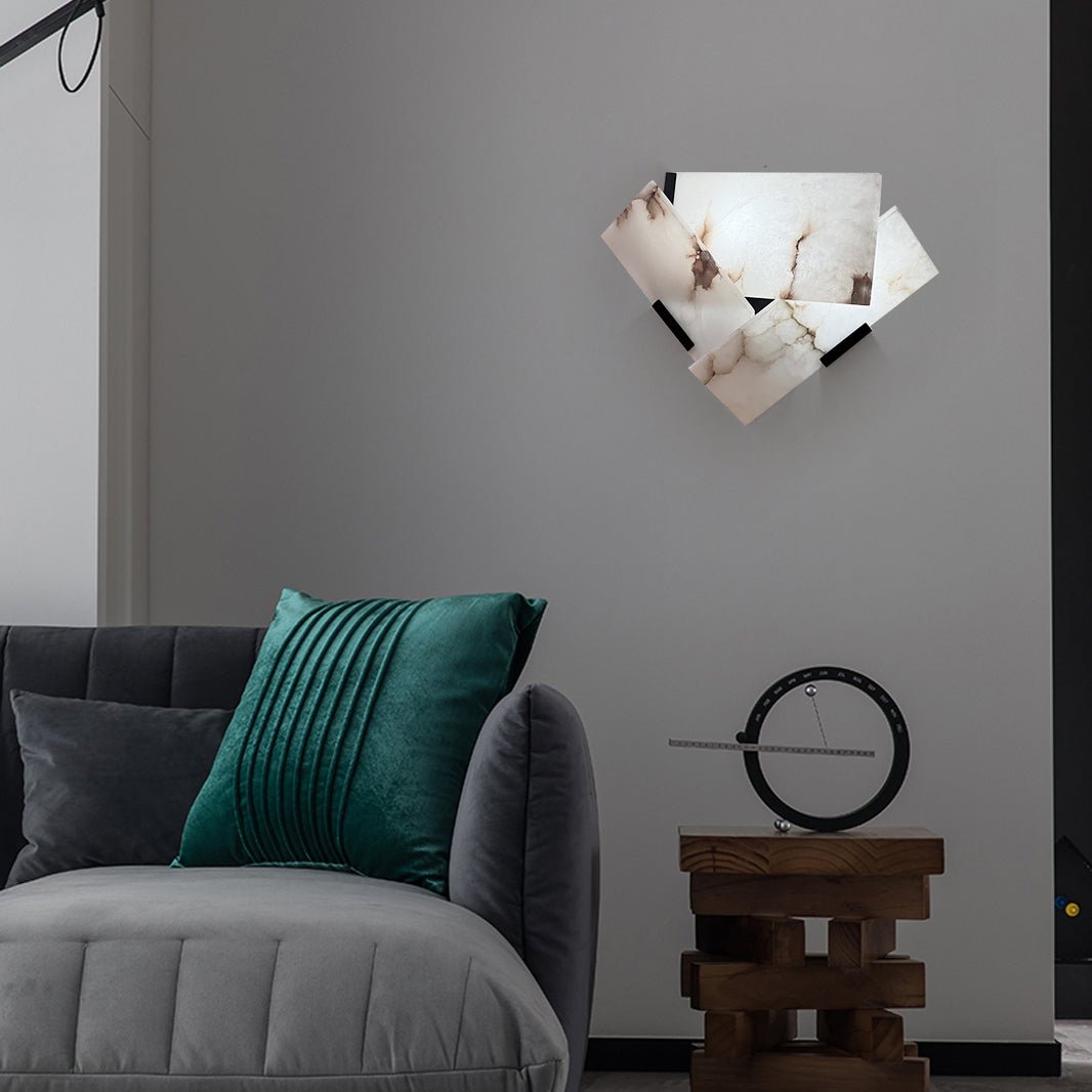 Fly Alabaster Sconce | Alabaster | White