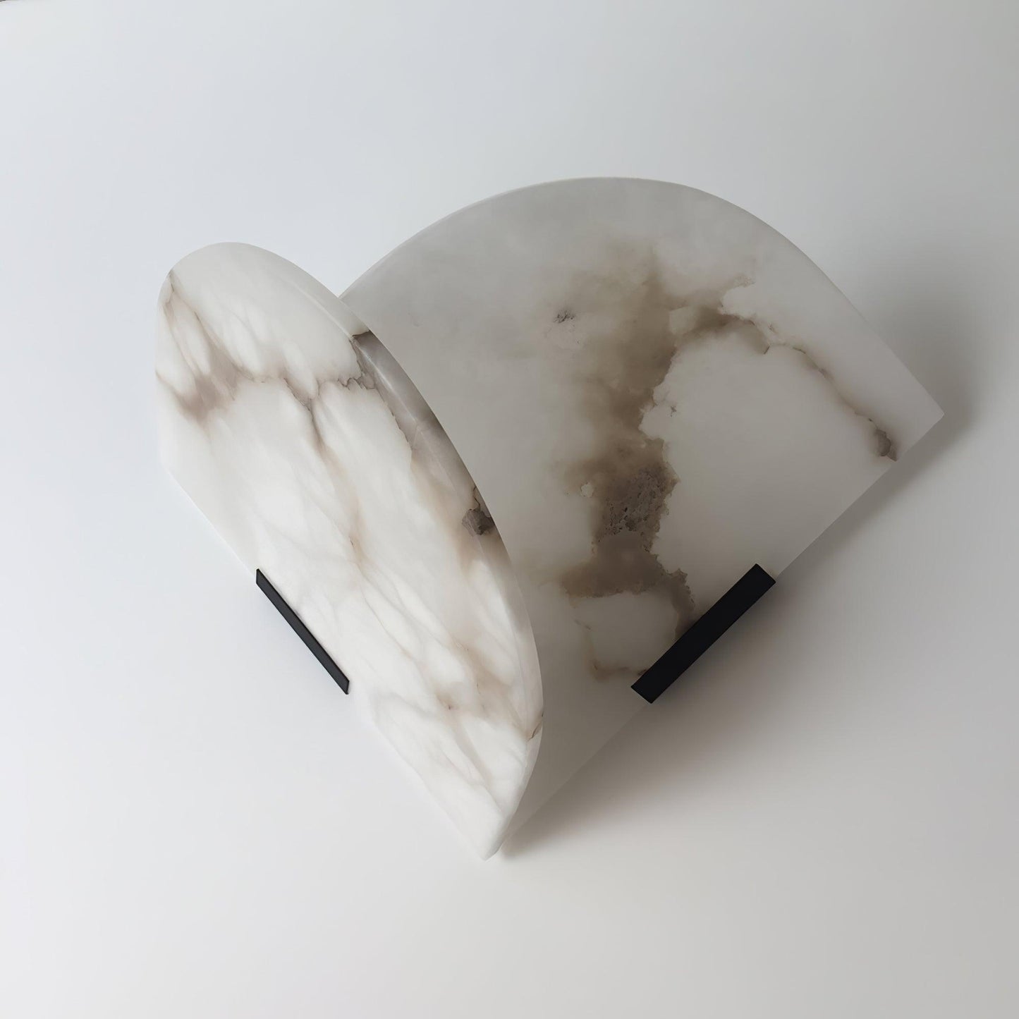 Fly Gaby Wall Lamp | Alabaster & Metal | White