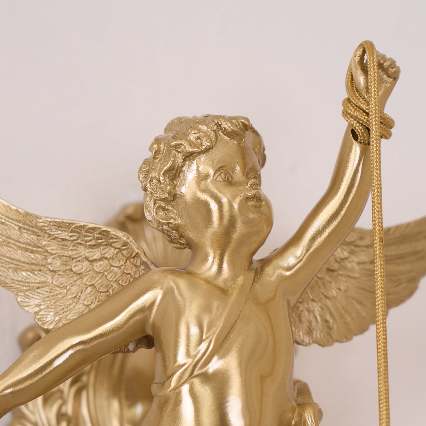 Flying Angel Wall Light | Baroque Design | Copper Finish