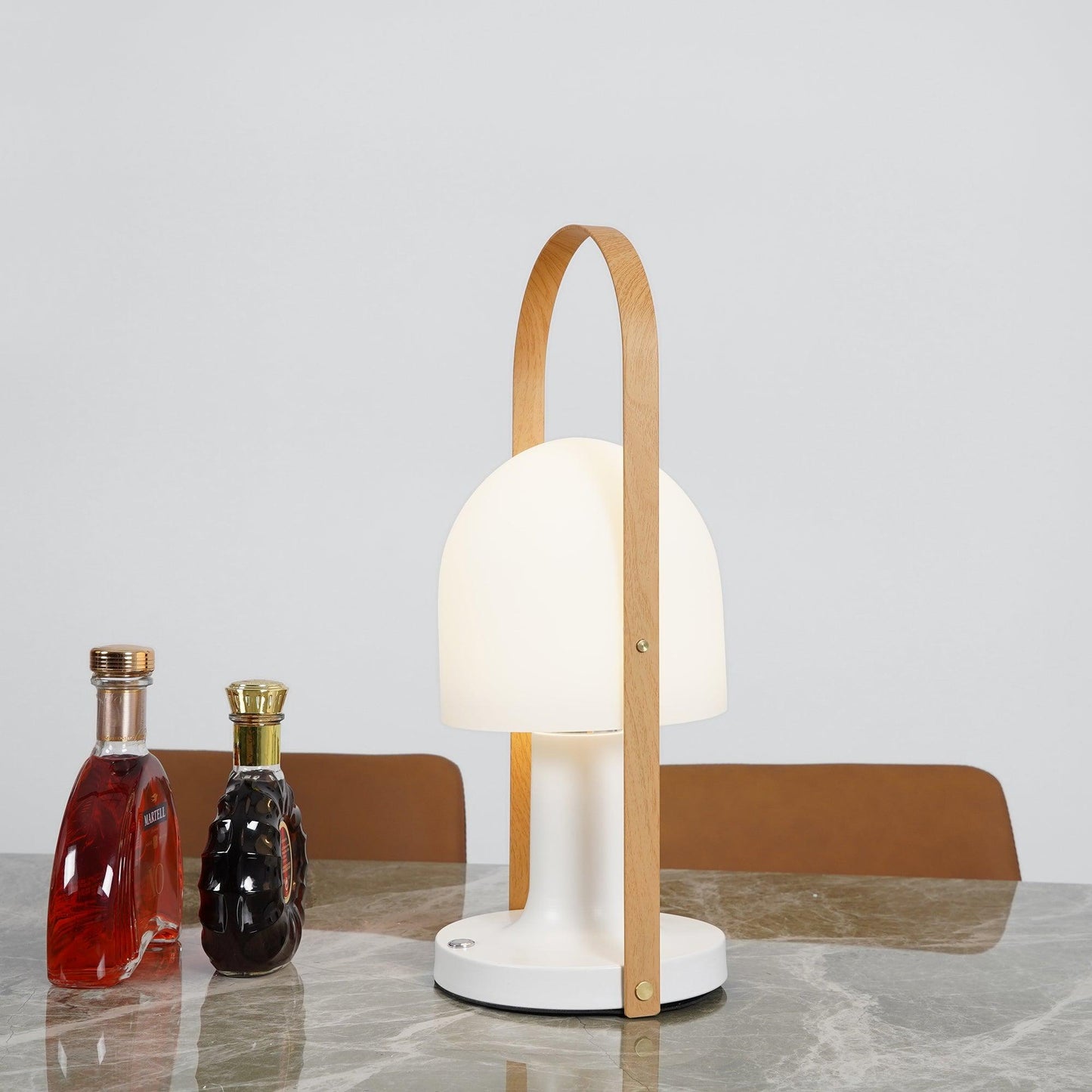 Follow Me Table Lamp | Iron, Glass | Adjustable Light