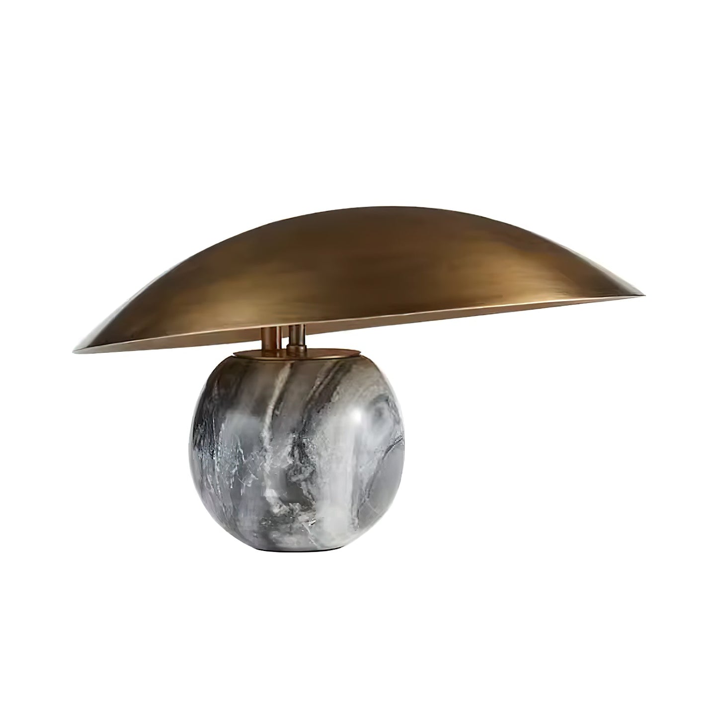 Formosa Marble Table Lamp | Metal & Marble | Bronze Shade