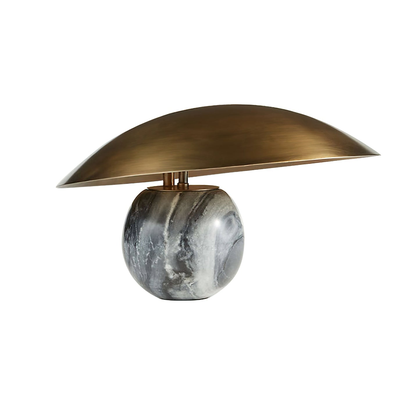 Formosa Marble Table Lamp | Metal & Marble | Bronze Shade